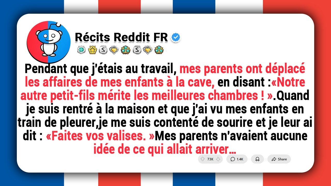 Mes parents ont mis mes enfants à la porte pour leur petit-fils 