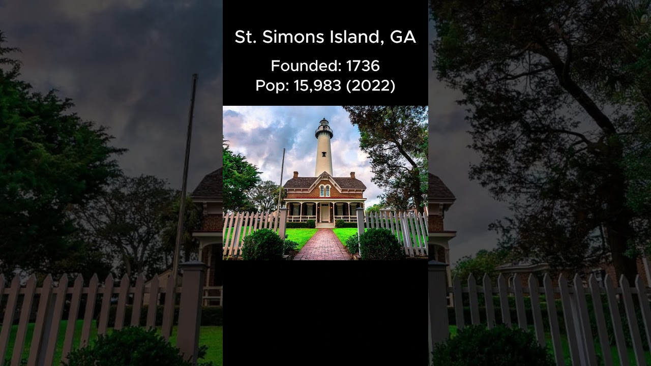 Random US Towns: St. Simons Island, GA 