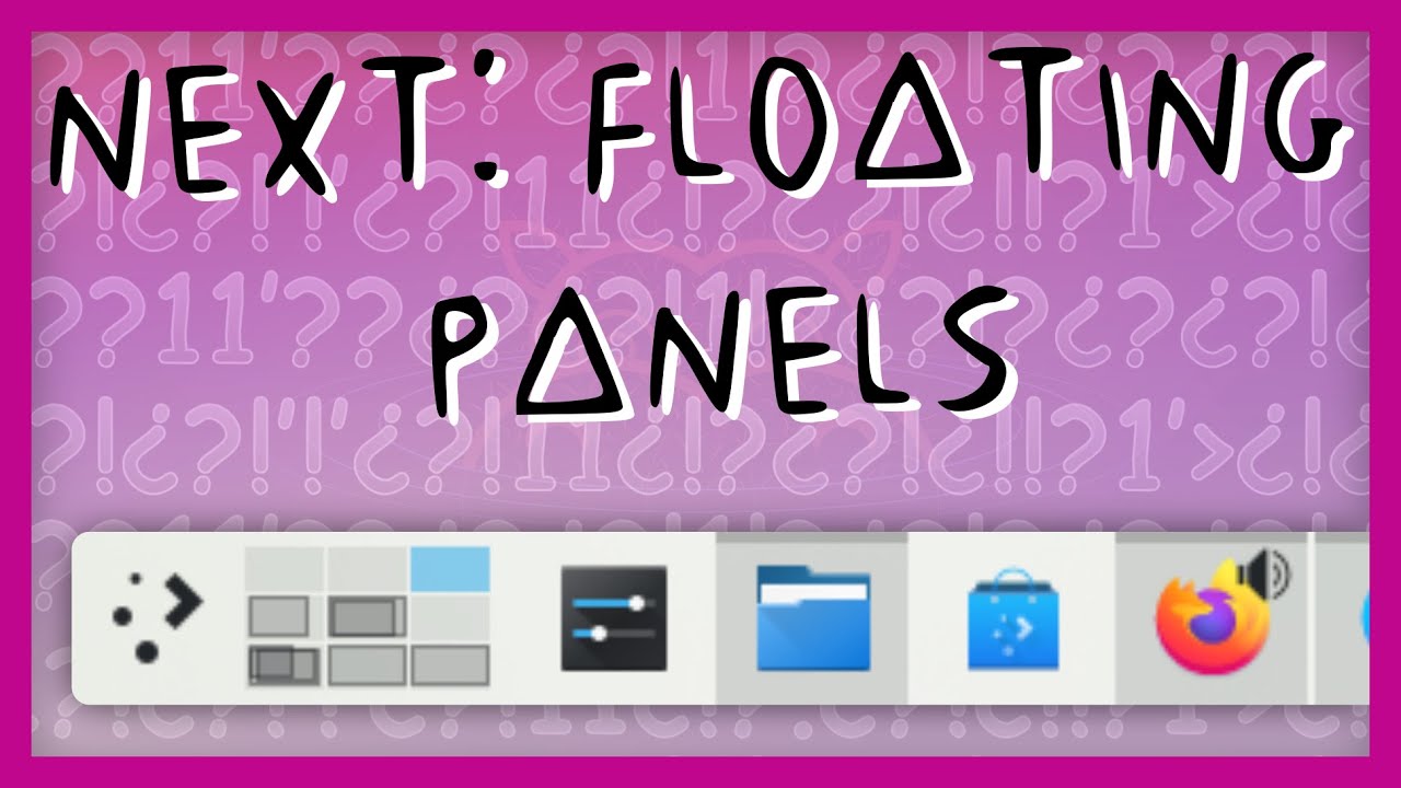 Funding for KDE Plasma Floating Panels!