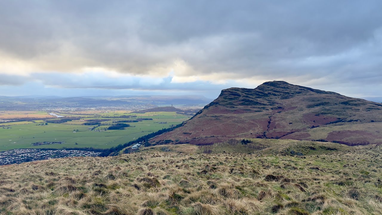 DJI Mavic 4 Pro Drone Shot of my Hike on the Ochil hills 