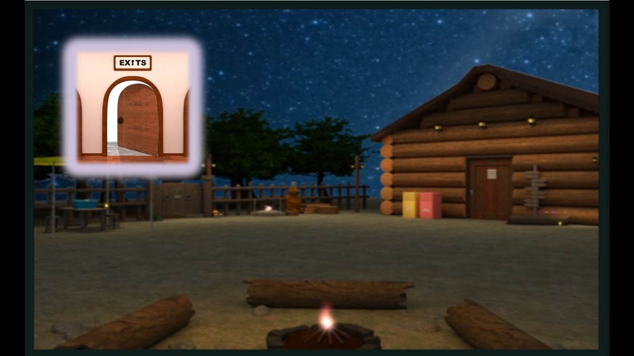 EXiTS Room Escape Game Night Camp (SPECIAL) Walkthrough {NAKAYUBI}