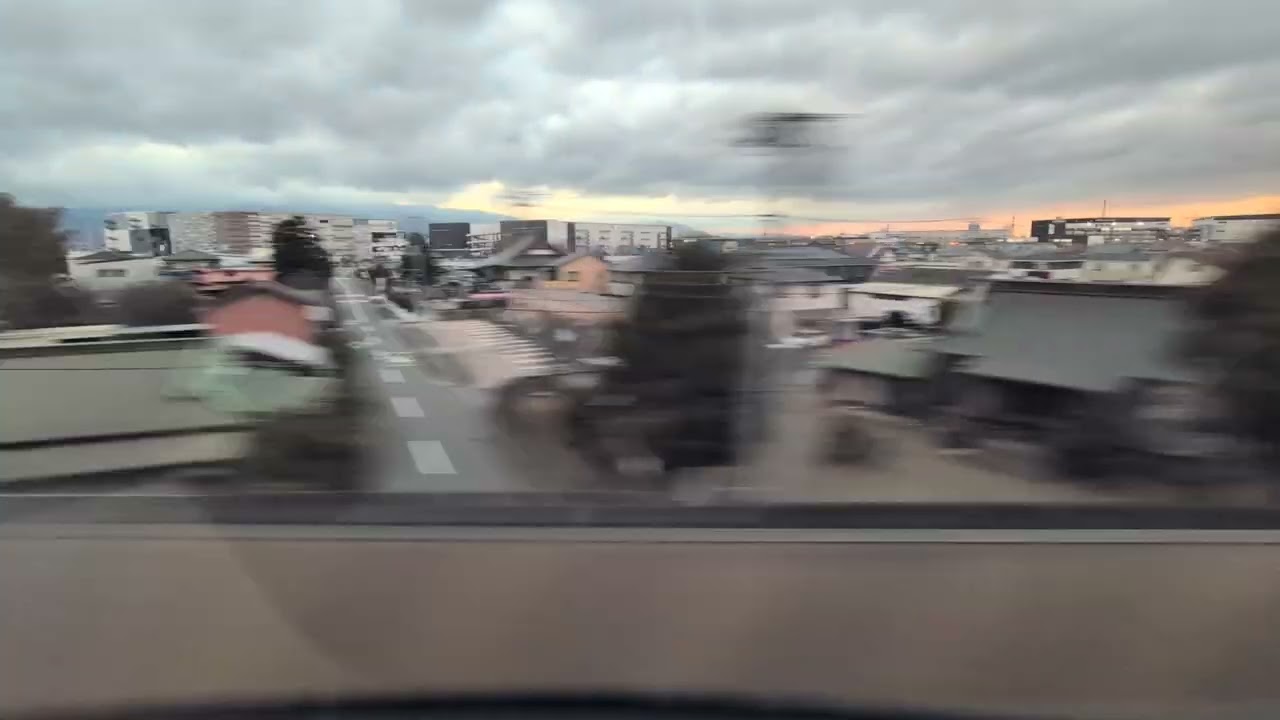 [Shinkansen Window View] Odawara → Tokyo | Ambient Sound 【新幹線 車窓】小田原 → 東京｜環境音｜45分