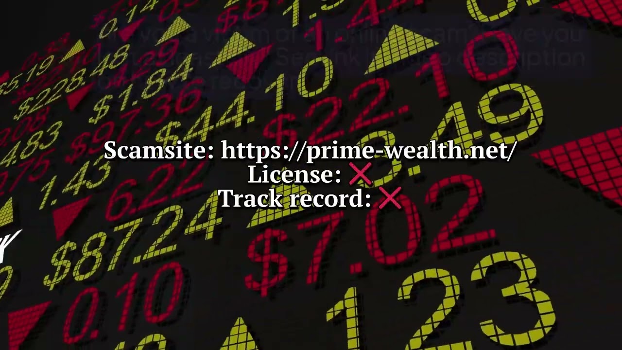 Prime Wealth Review: Exposing prime-wealth.net (no withdrawals will be allowed) 💰❌