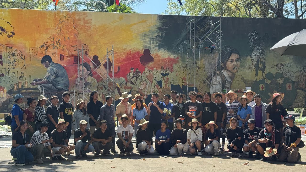 ថ្ងៃទី២ហើយ🇰🇭🙏 សិល្បៈដើម្បីសន្តិភាព🇰🇭 ART FOR PEACE 🥹