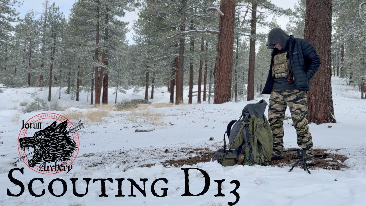 Early Season Bear Scouting in SoCal D13 | Los Padres Forest Scouting Shut Down by Spring Snowstorm
