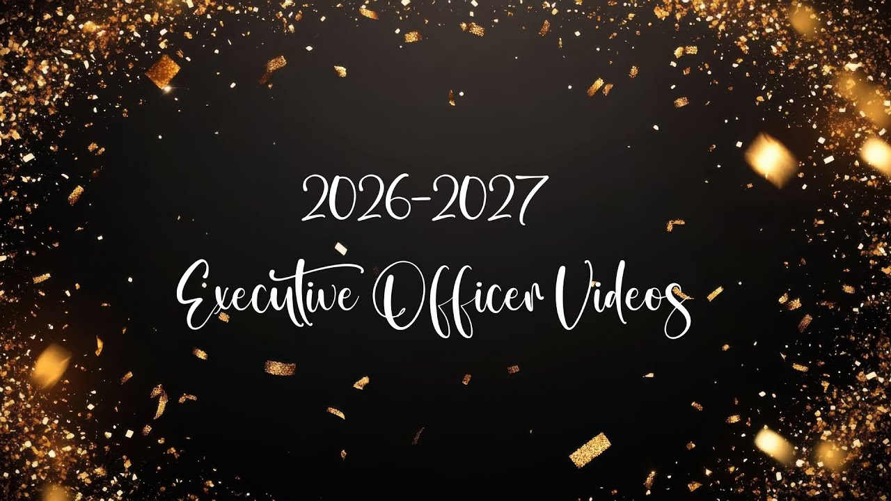 2026-2027 Student Body Executive Officer Videos