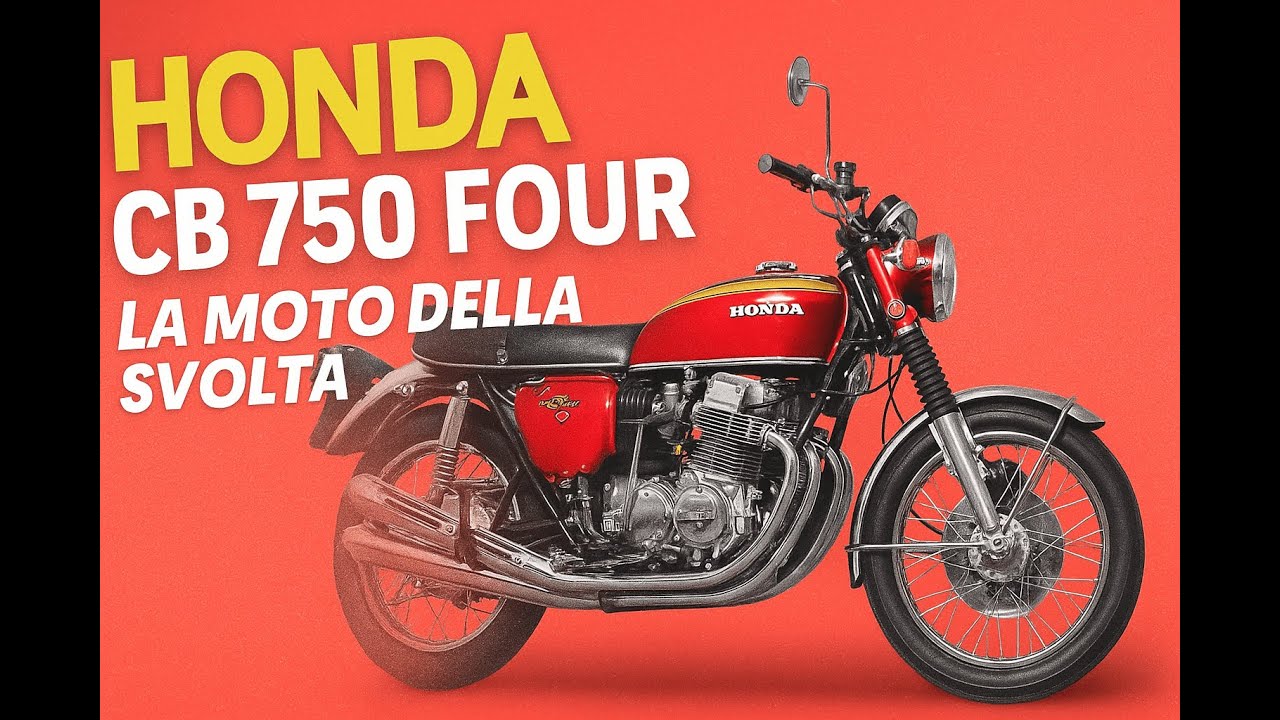 HONDA CB750 1971 - la svolta delle sportive stradali