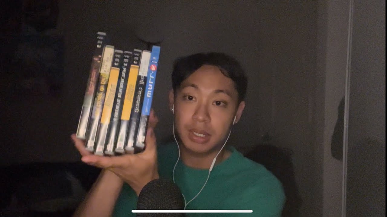 ASMR Showing My PSP Games Collection