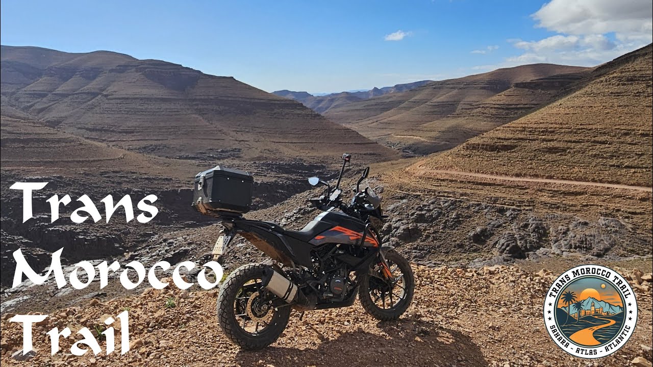 Trans Morocco Trail and Atlas Mountains by motorbike TMT