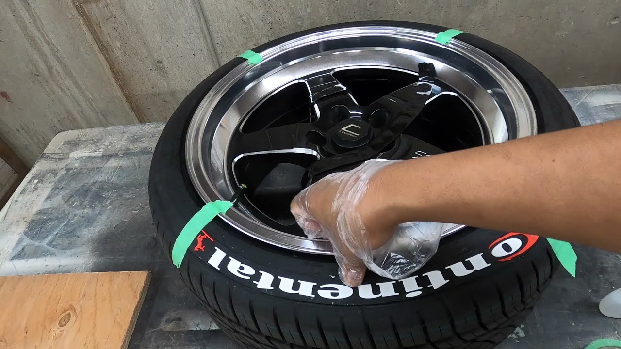 TIRE STICKERS INSTALLATION