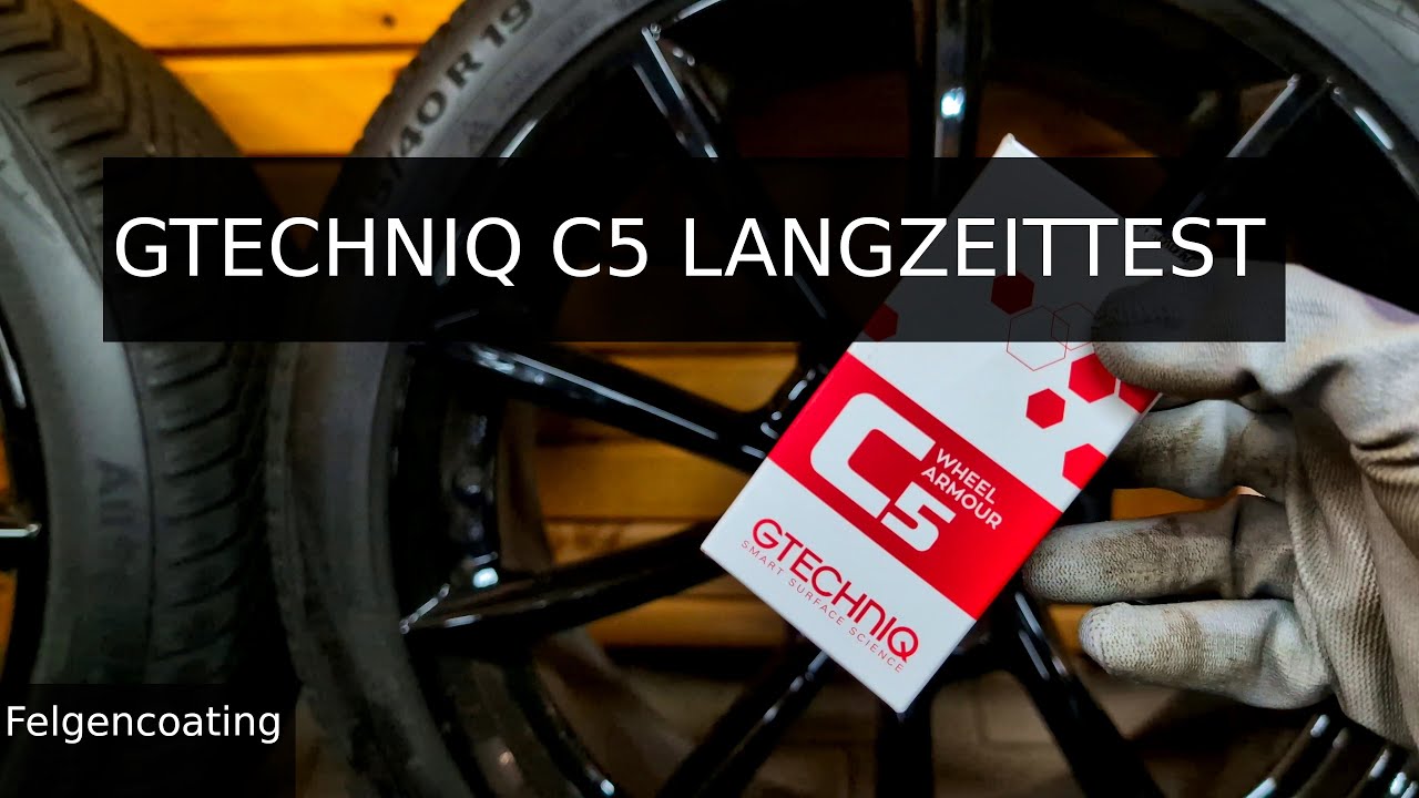 Felgen Keramikcoating Gtechniq C5 | Wie sieht es nach einem Winter aus? Ist es den Aufwand wert?