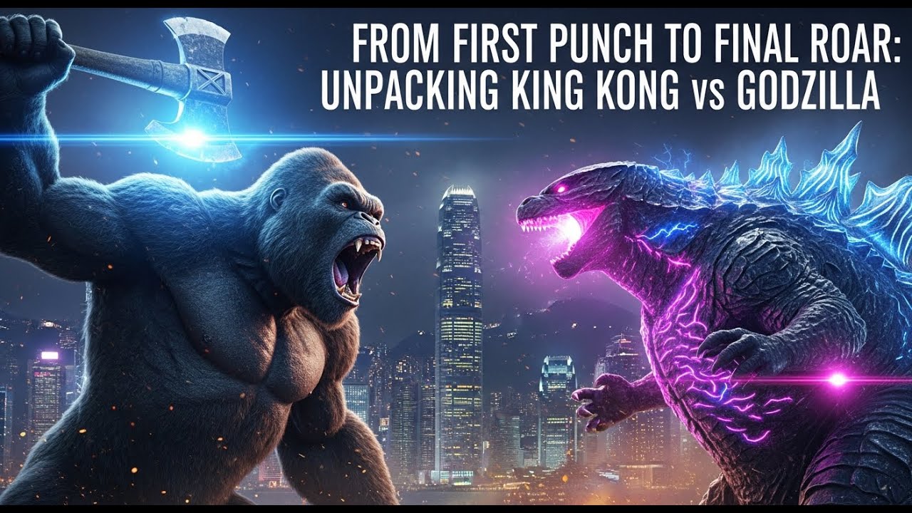 From First Punch to Final Roar: Unpacking King Kong vs. Godzilla : Part 1| King Kong Movie
