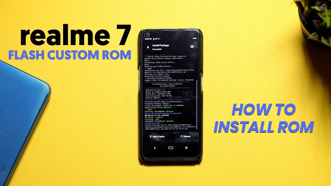realme 7: How to Install Custom ROM