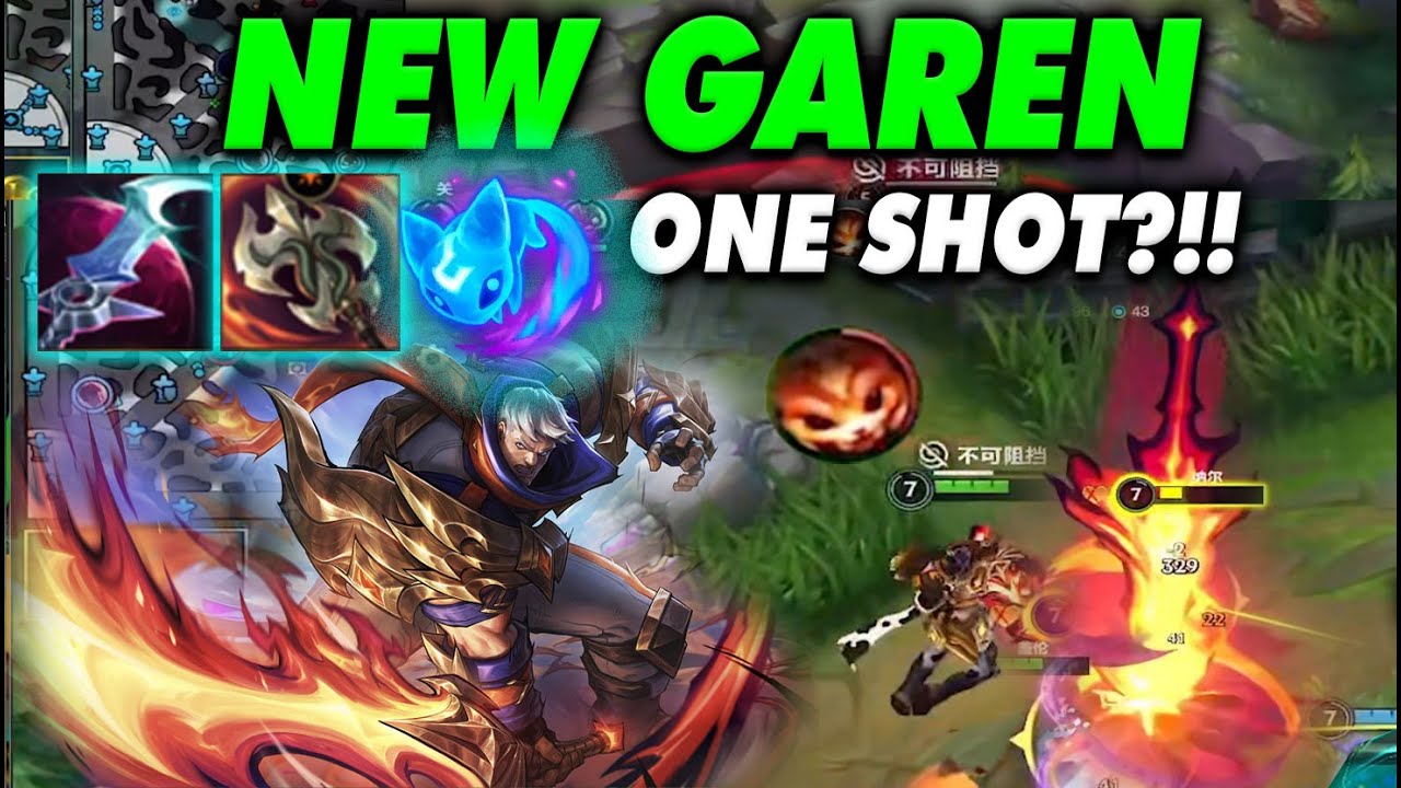 Garen NEW Build 1 Combo Kills Even Tanks – Broken Damage | 4 High-ELO Gameplays WR Early Season