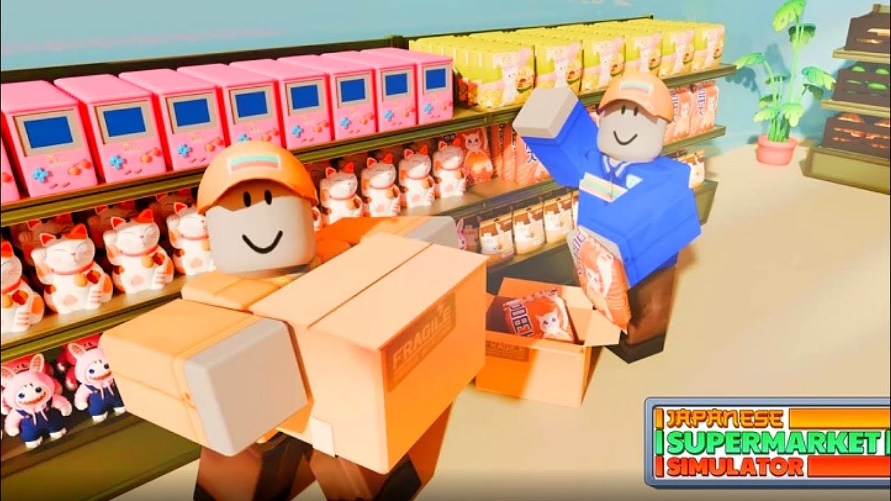 🔴 LIVE: Working in a Japanese Supermarket 🇯🇵🛒 | Roblox