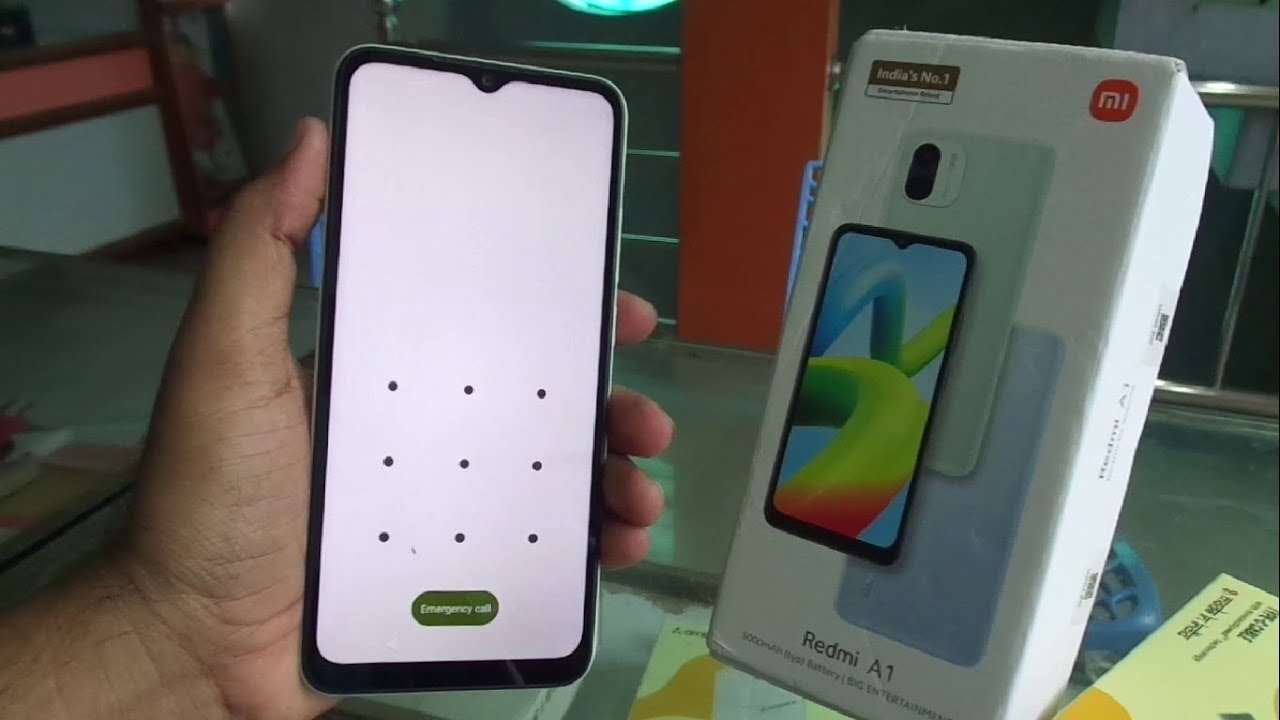 Redmi A1 2022 hard reset and remove pattern lock.