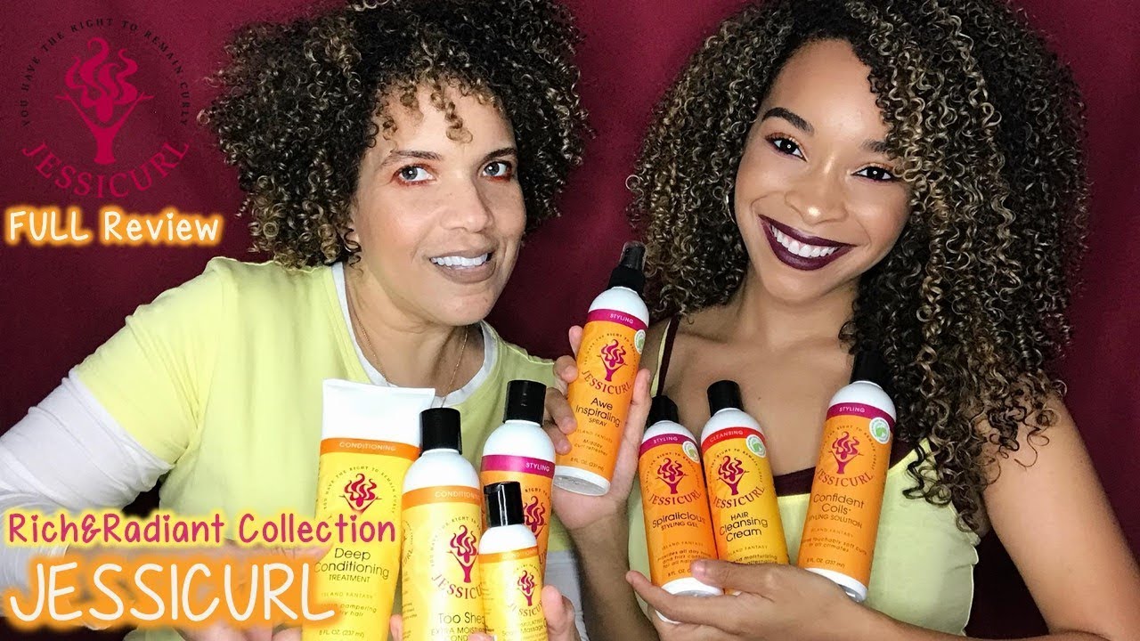 JESSICURL | Коллекция Rich & Radiant + НОВЫЙ гель Spiralicious | ПОЛНЫЙ ОБЗОР!