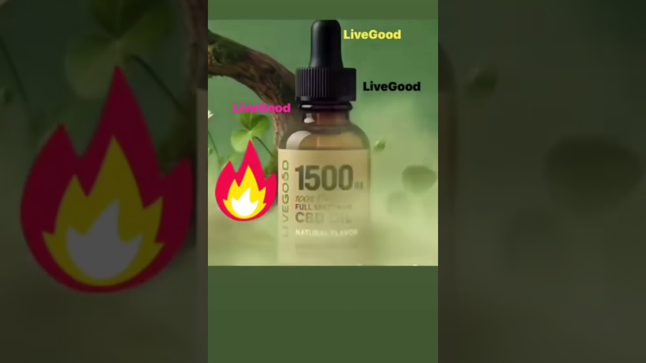 Конопляное масло CBD #livegood