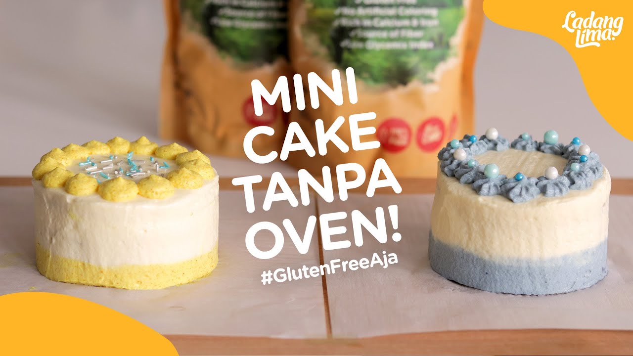 RESEP MUDAH BIKIN CAKE TANPA OVEN , TANPA PENGEMBANG dan TANPA TERIGU