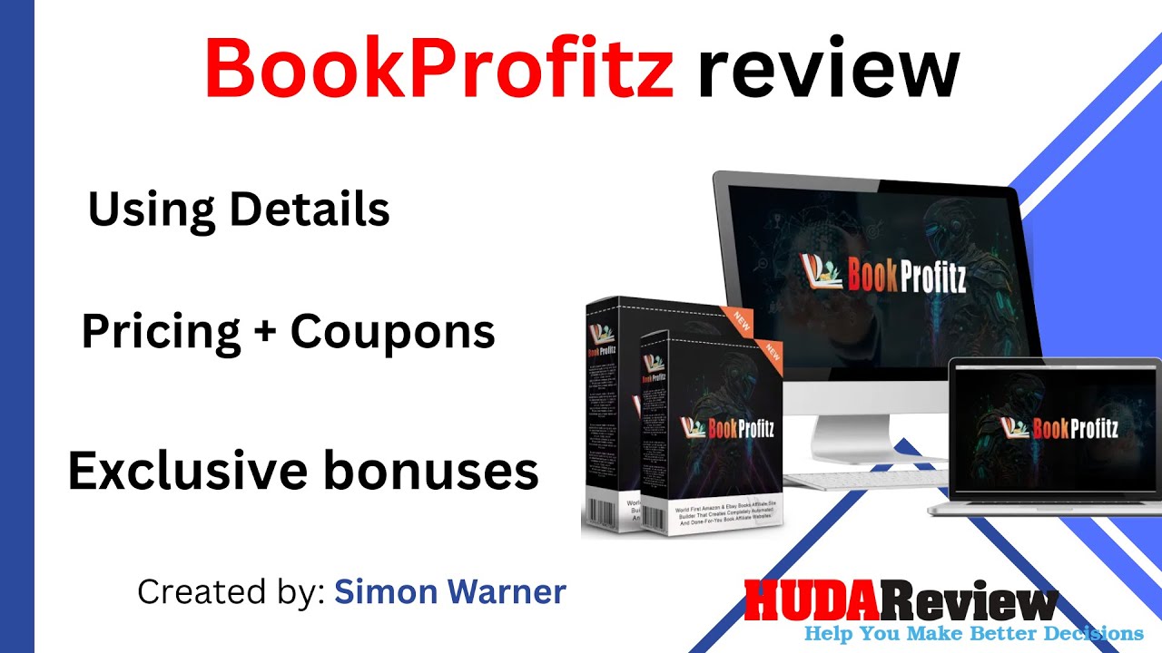 BookProfitz Review: Make passive commission with fully automated book affiliate websites...