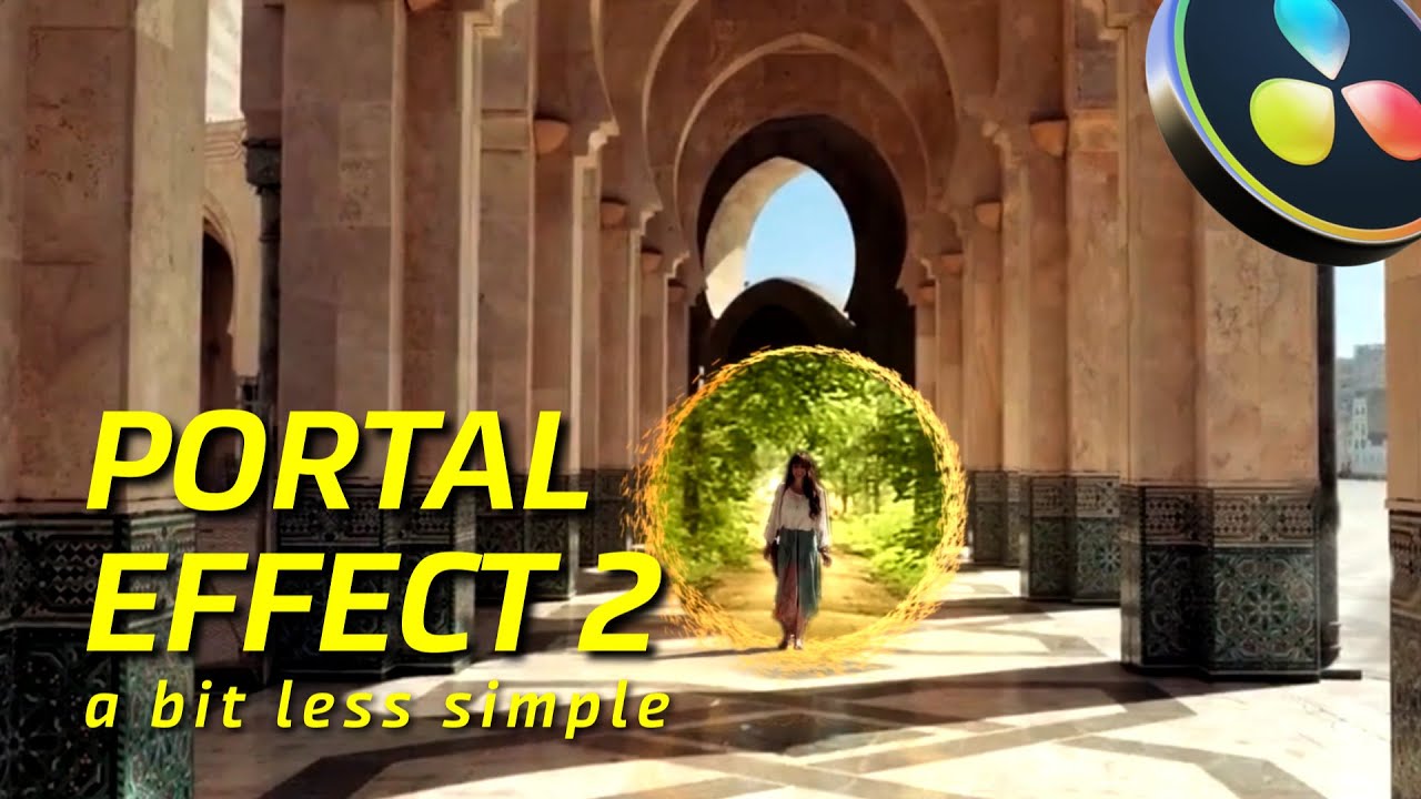 Portal Effect (Part 2) | Davinci Resolve | Fusion
