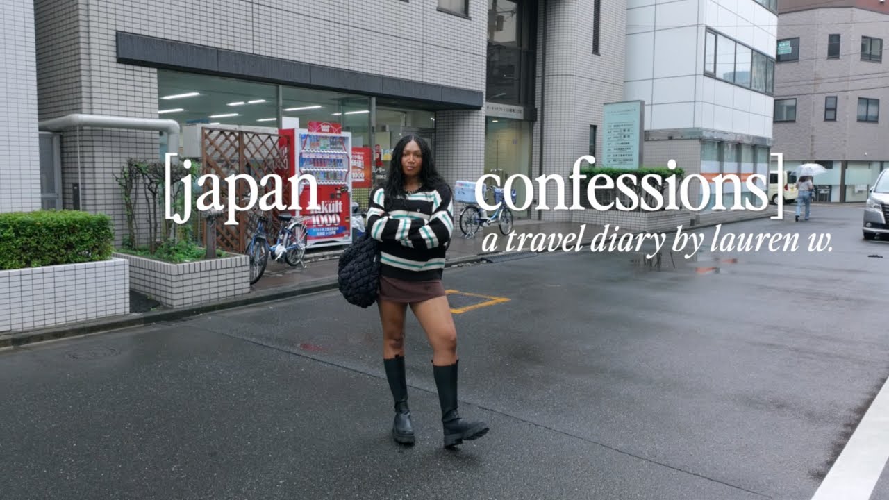 [japan confessions] tokyo travel vlog part 1, shopping, eating too good and exploring tokyo