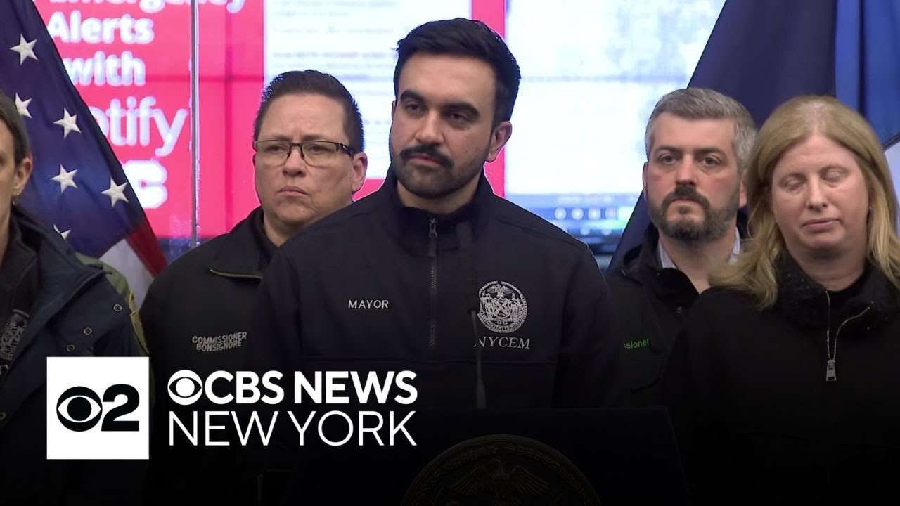 NYC Mayor Zohran Mamdani gives nor'easter update | Full news conference