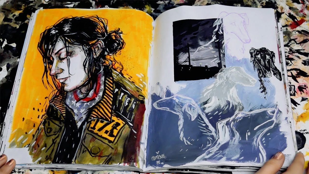 sketchbook tour | may17-aug17