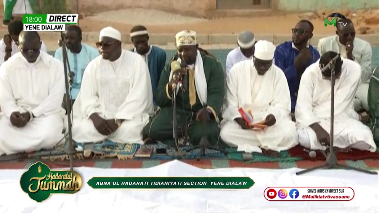 🔴[ DIRECT ] HADARATUL JUMMAH: ABNA'U HADARATI TIDIANIYATI SECTION YENE DIALAW | VEND 23 JANVIER 2026