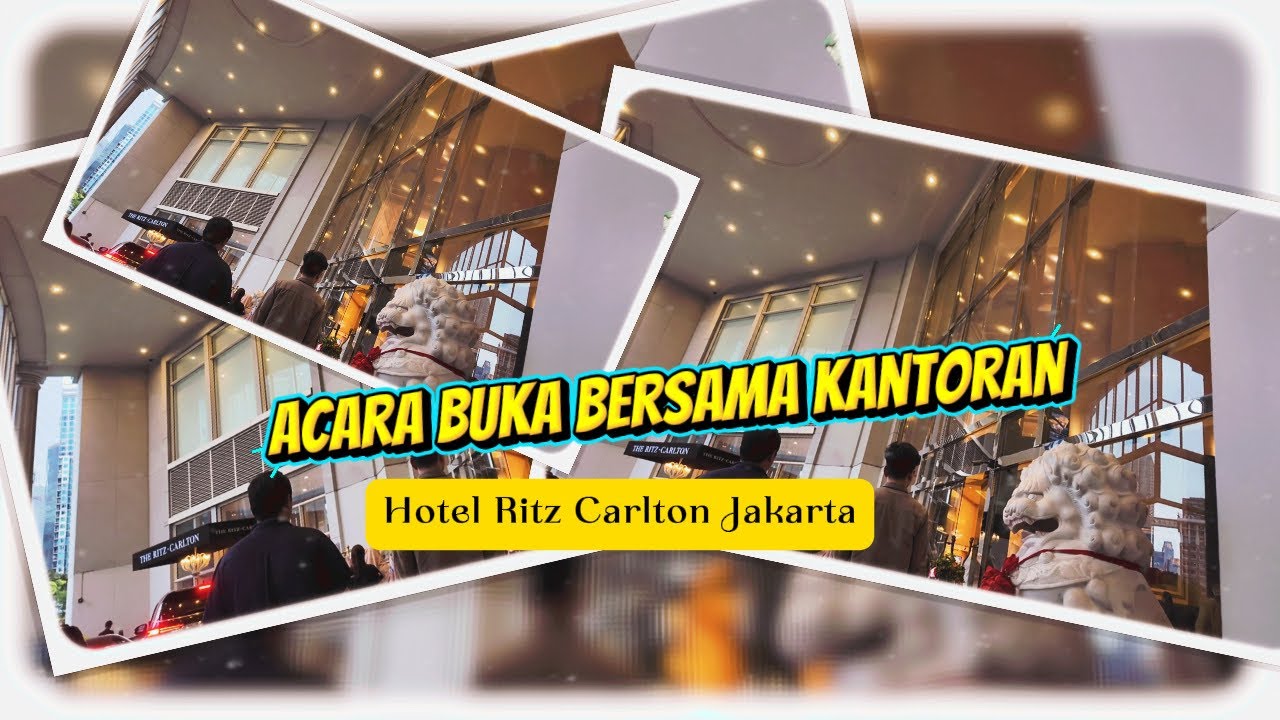 Buka Puasa di The Ritz-Carlton Jakarta, Mega Kuningan… Segini Ramainya Orang Kantoran!”