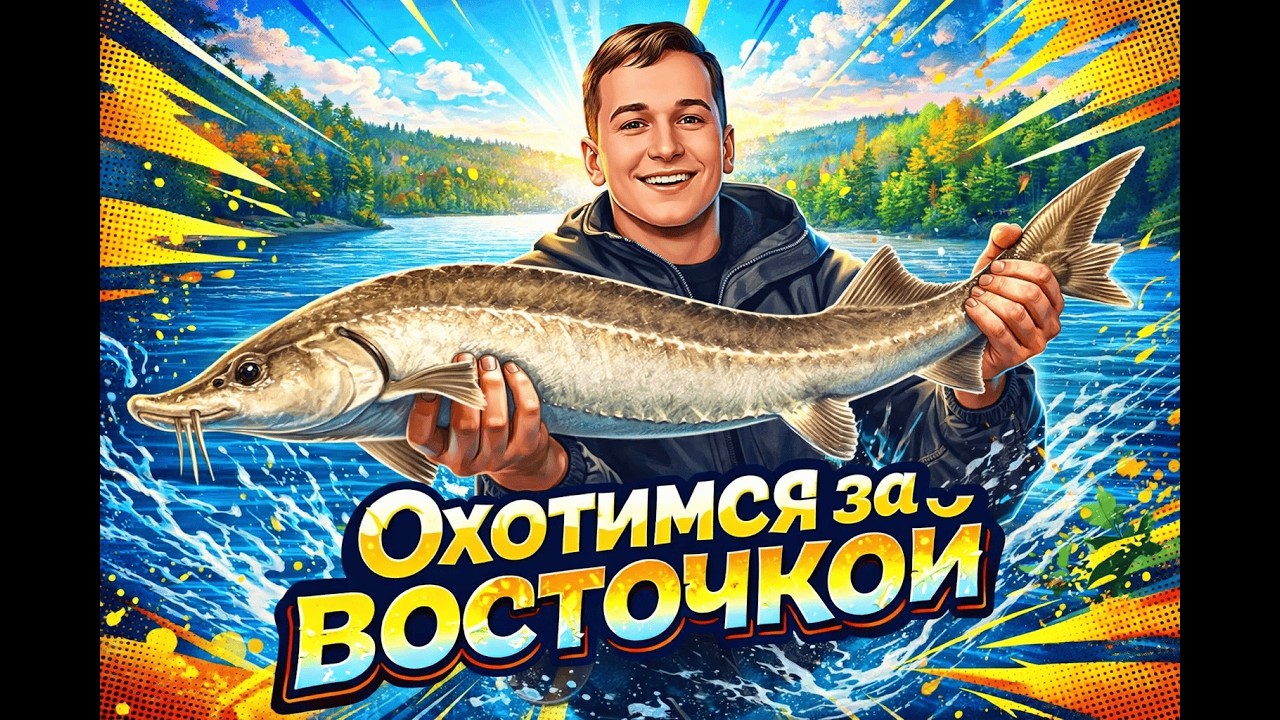 ЖДЁМ БОЛЬШОГО ВОСТОЧНОГО ОСЕТРА