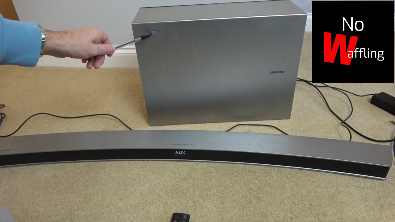 Как исправить проблему с подключением сабвуфера к звуковой панели Samsung HW J6001R через Bluetoo...