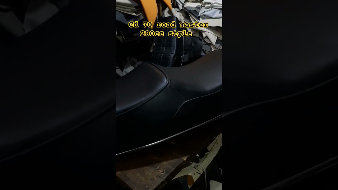cd 70 road master200cc style seat #bike #viral #honda #trendingvideo #comfort #bikelover #bikelover