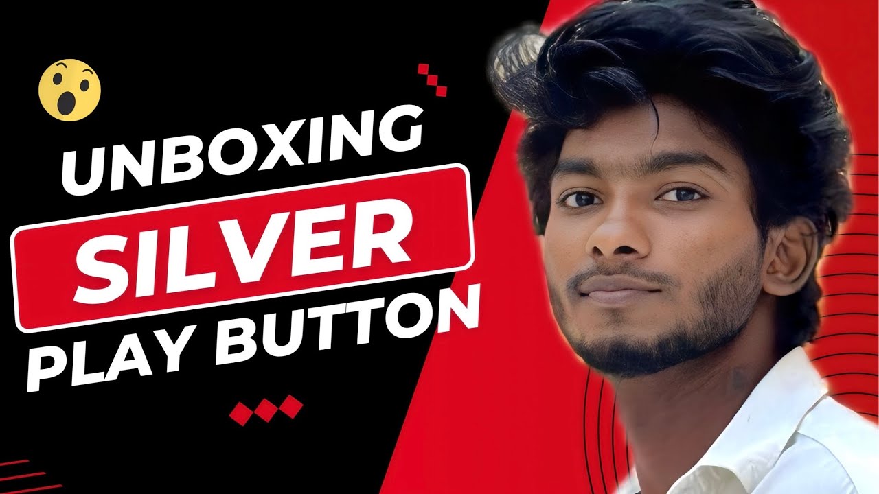 Unboxing silver play button 😱 Road to 500k subscribers 🔥