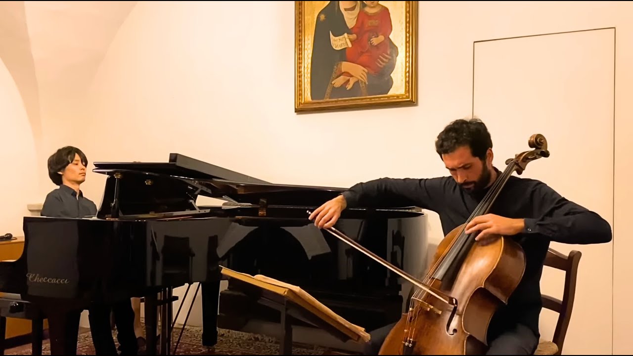 Live Concert Recording &ndash; Cello & Piano | Monastery of Montesenario, Tuscany