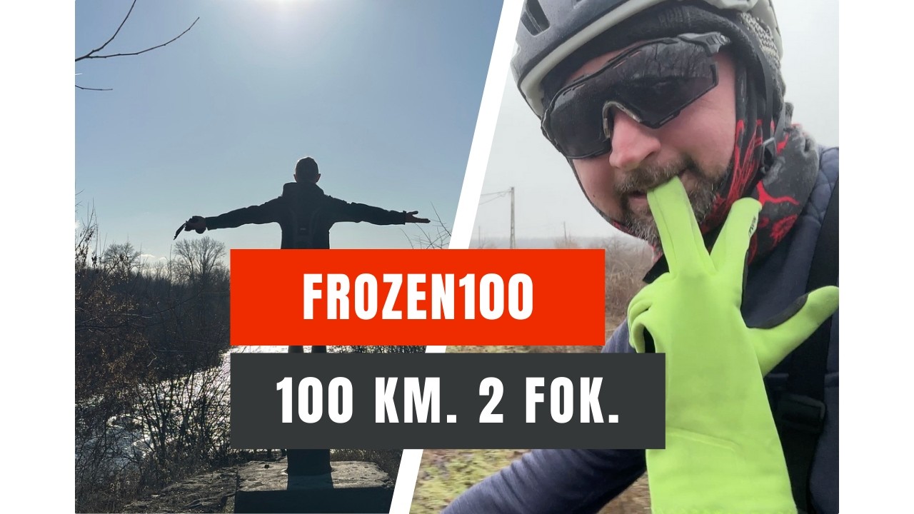Frozen100 - 100 km-nyi jeges közösségi bringázás