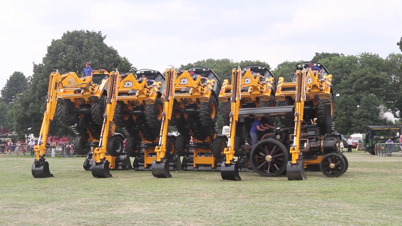 JCB Tractor Dancing - J C Balls
