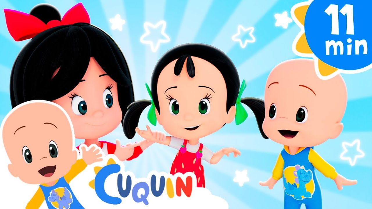 Cabeza, Hombro, Rodilla y Pie (Baile) | Mejores canciones infantiles de Cleo y Cuquín