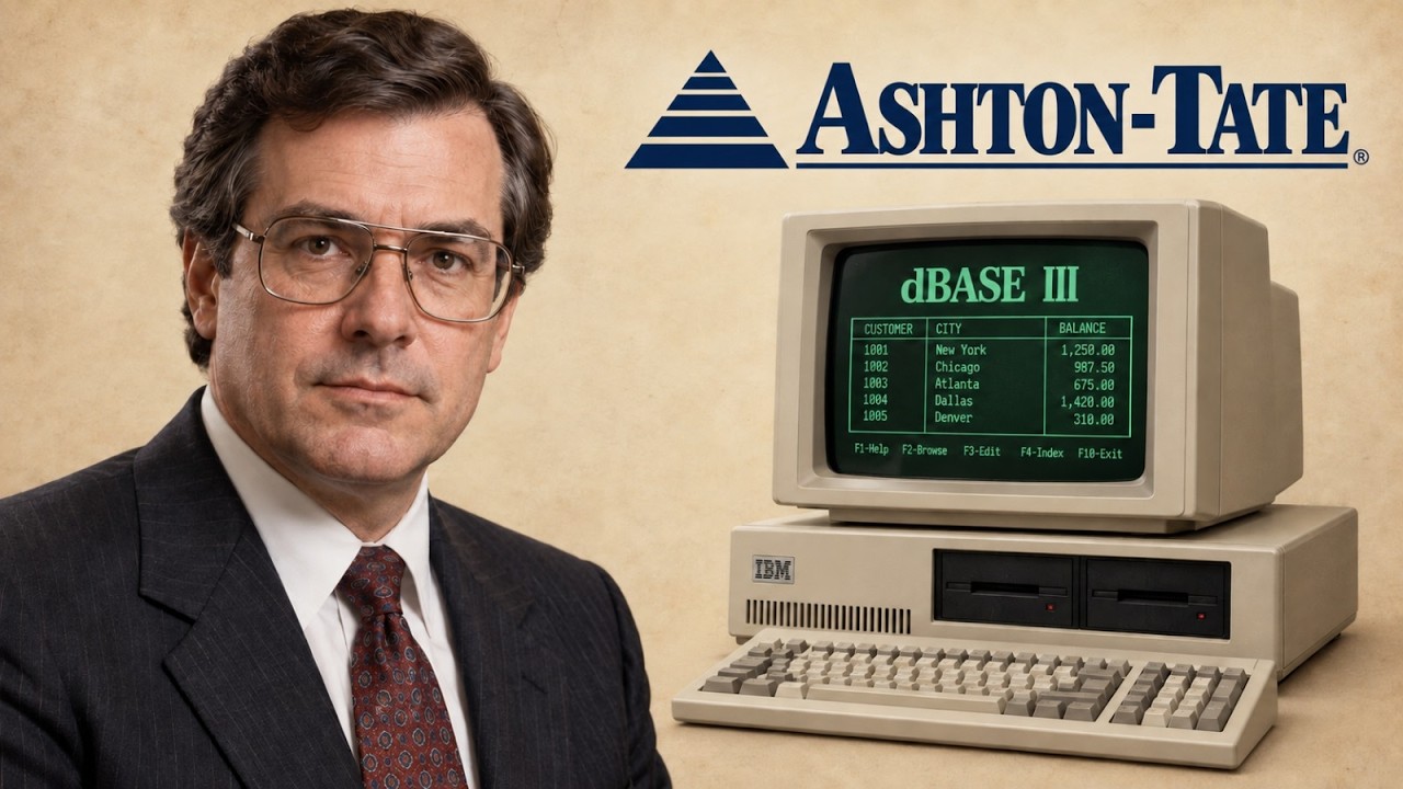What Happened to Ashton-Tate? The dBASE Software Giant That Once Ruled PC Databases