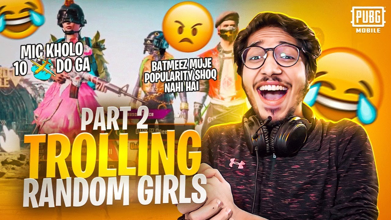 TROLLING RANDOMS GIRLS  | PART 2 | BABA OP | PUBG MOBILE