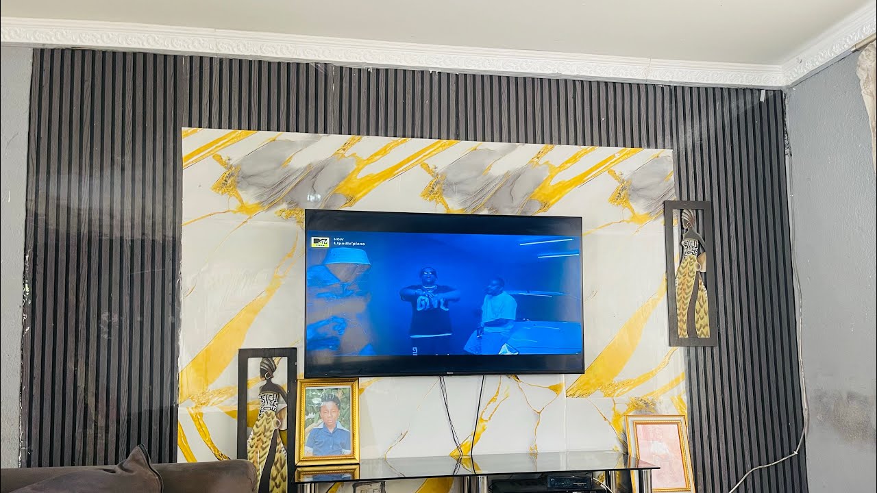 I installed Wallpaper TV Panel for my Mom 🤭 | Stepby step❤️❤️ rate it out of 10