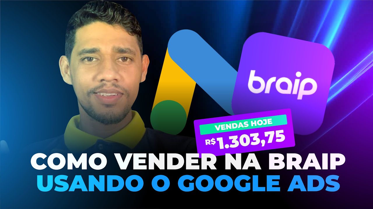 Campanha Google Ads para produto f&iacute;sico com Pixel Braip