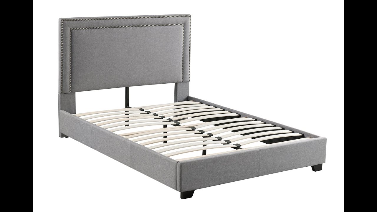 Rize Upholstered Platform Bed Assembly