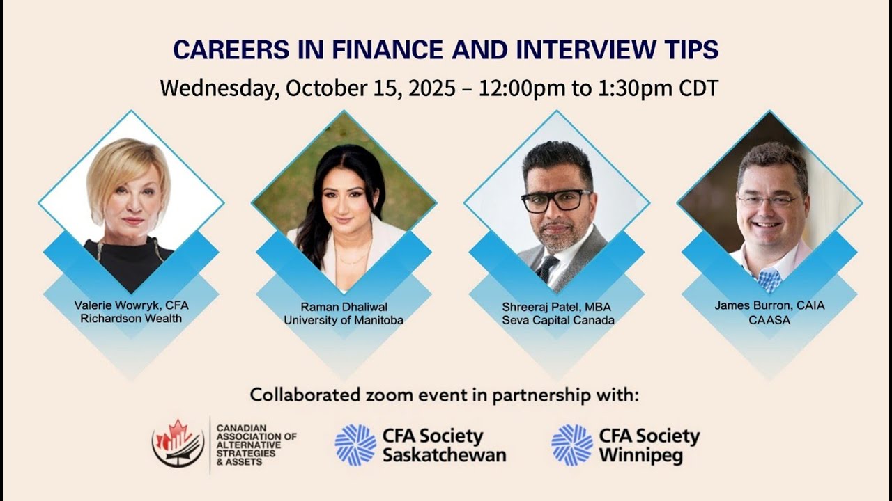 Careers in finance 20251015 Video Recording