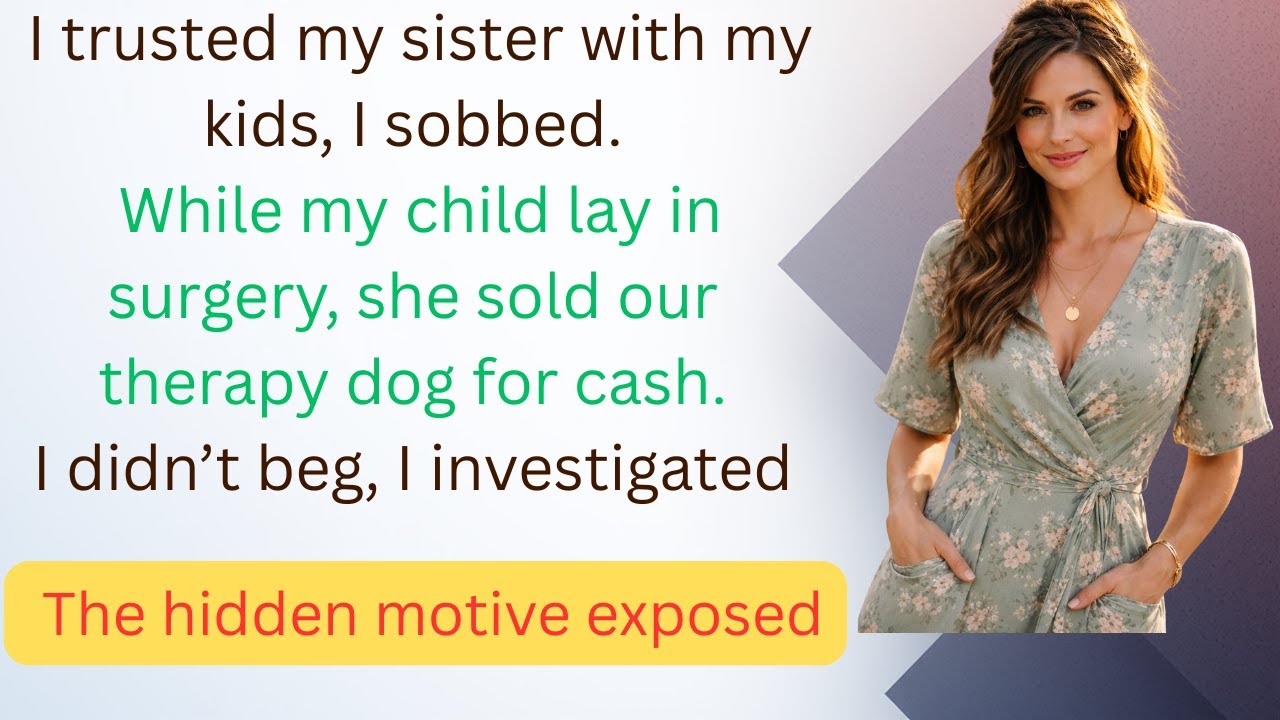 I Trusted My Sister to Watch My Kids—She Sold Their Dog While We Were at the Hospital