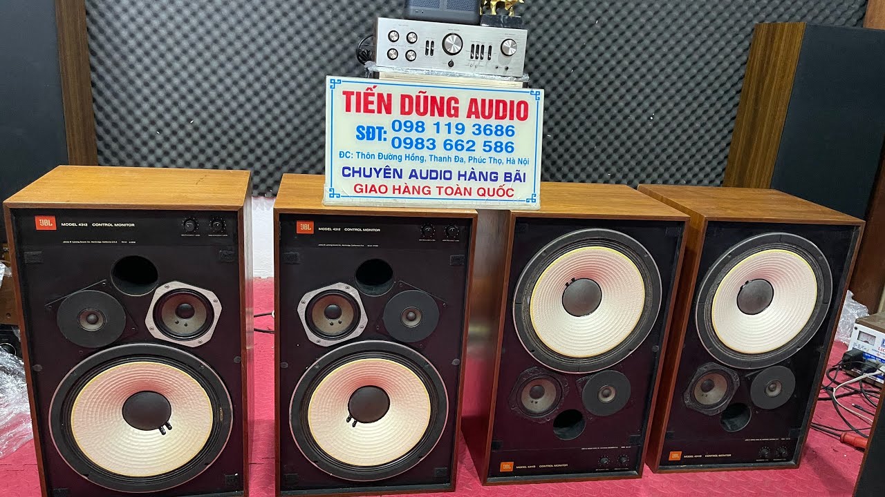 So sánh JBL 4312 và JBL 4311B . Giá 20 và 18,5 triệu.
