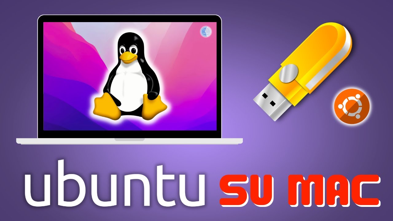 INSTALLARE LINUX UBUNTU da USB // Tutorial Mac (Intel)