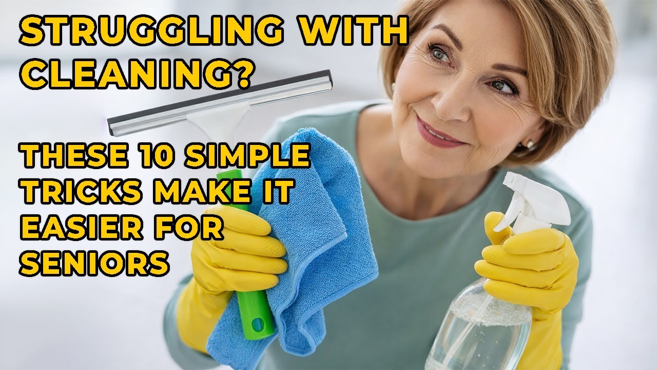 Struggling With Cleaning? These 10 Simple Tricks Make It Easier for Seniors