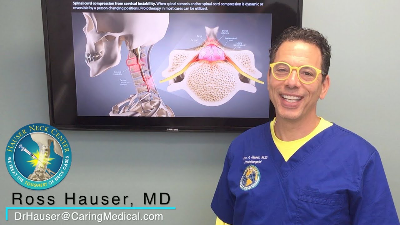 Spinal stenosis - Causes and Treatment with Prolotherapy specialist Ross Hauser, MD
