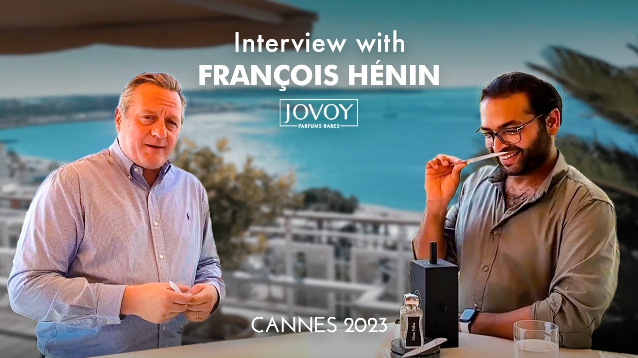 Discussing Musc Pallas with François Hénin, Founder & Creative Director of JOVOY Paris | TFWA Cannes